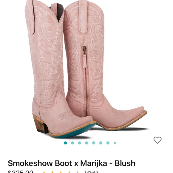 Smokeshow Boot x Marijka - Blush - Picture 8 of 16